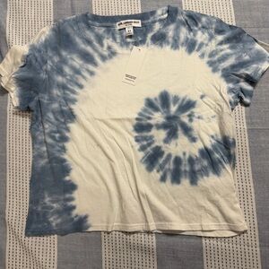 Sub_Urban Tie-Dye T-Shirt- Blue and White